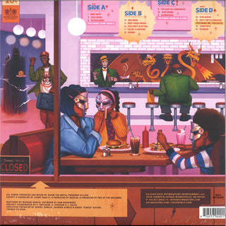 MF Doom ‎– MM..Food (Purple, Pink & Blue Marble)