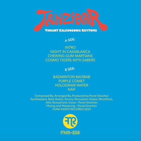 Tanzibar ‎– Vibrant Kaleidosonic Rhythms